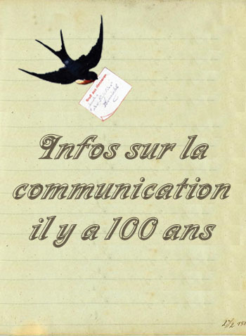 Communication Premire Guerre mondiale