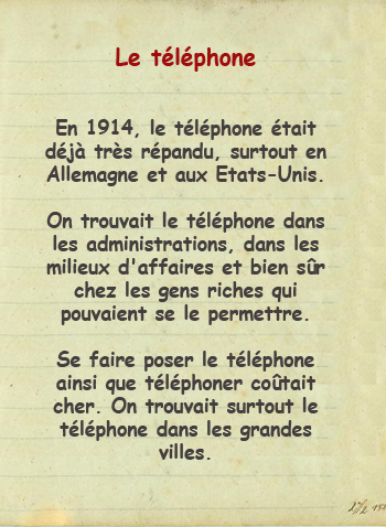 Communication Premire Guerre mondiale